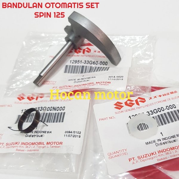 Bandulan Per Ring Piber Plastik Otomatis Noken As Spin Skywave Skydrive Hayate Orisinil Sgp Asli