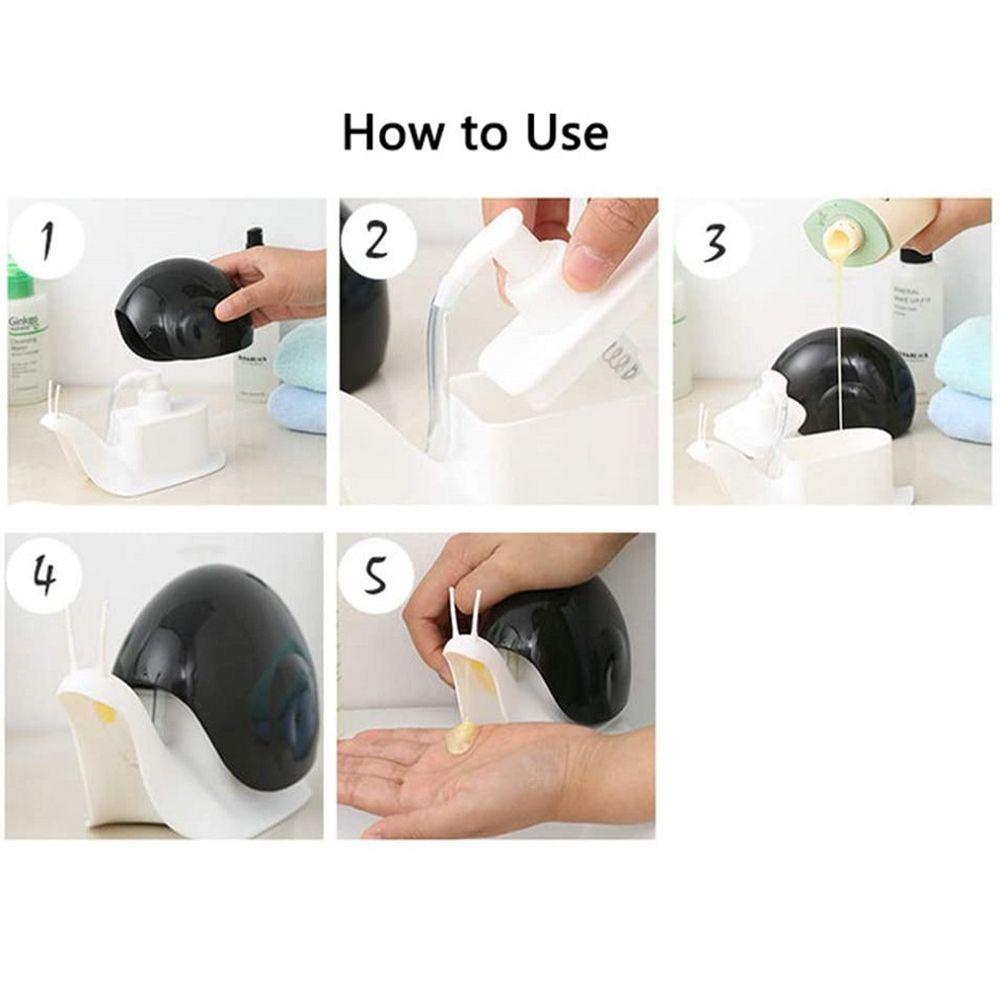 R-FLOWER Dispenser Sabun Toilet Kamar Mandi Hand Sanitizer Botol Keong