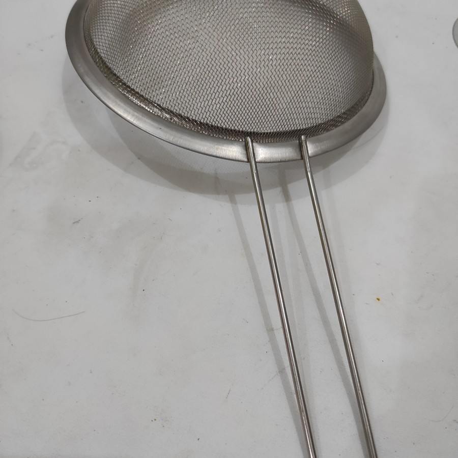 Saringan Goreng Kawat Halus Stainless 16cm