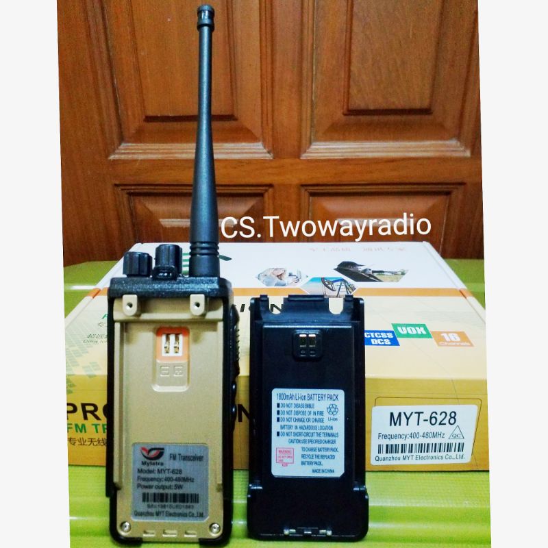 MYTETRA MYT628 HT komunikasi radio MYT-628 Single band UHF 400-470 Handy Talkie bisa konek HT Wlan KDC1 C100