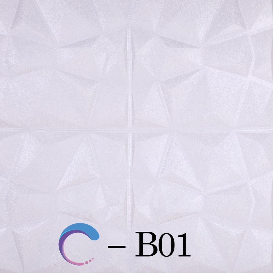Brightϟ Wallfoam 3D / Wallpaper dinding 3D Motif Diamond [Koko-B01]