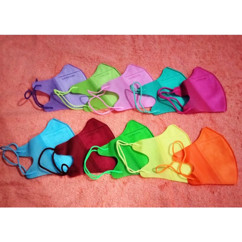 Masker Duckbill Rainbow Merk Careion Embos