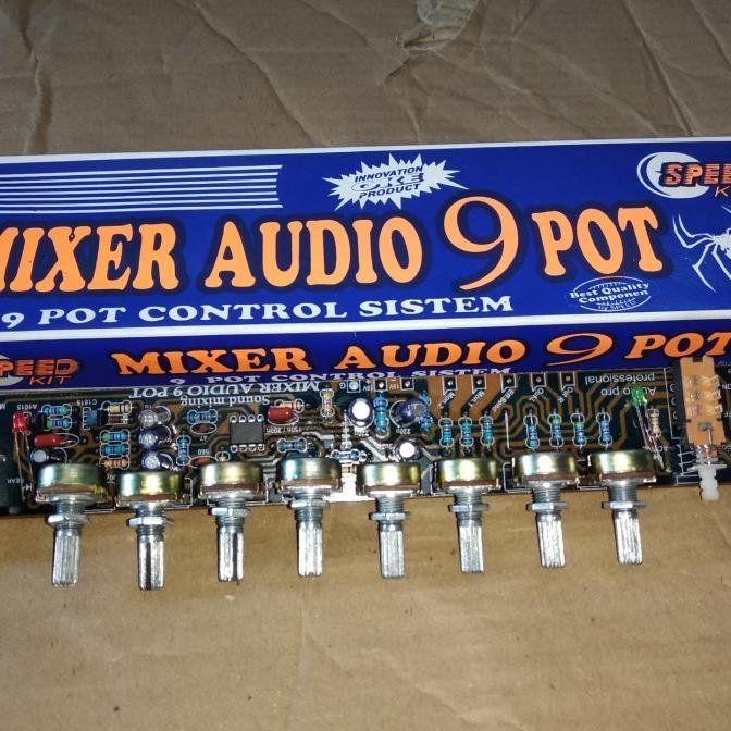 Kit Audio Mixer 9 Potensio | Star 