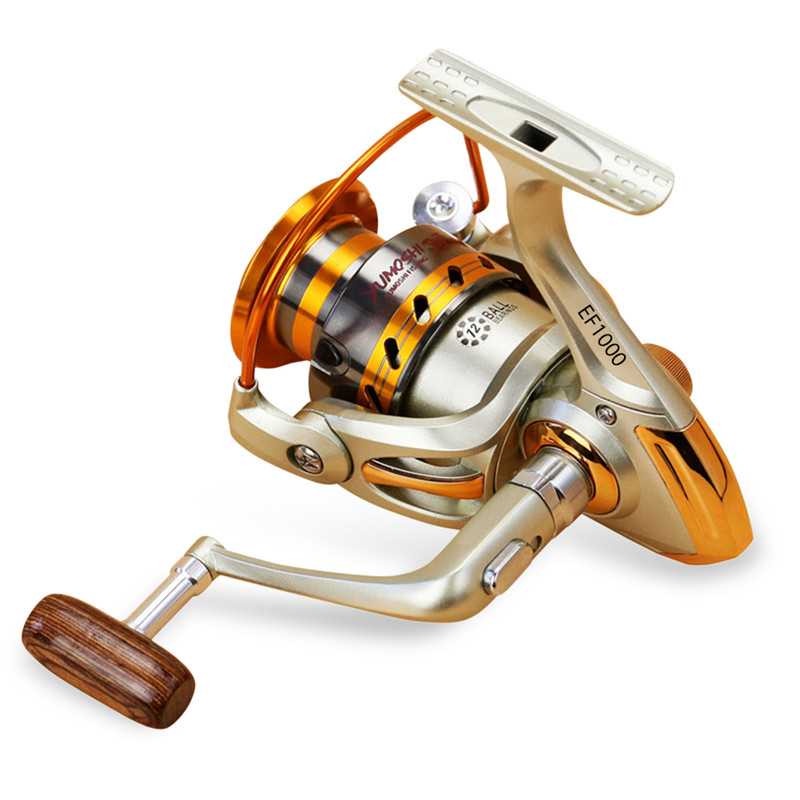 Reel Pancing Fishing Gulungan Joran Spinning 12 Ball Bearing Aluminium