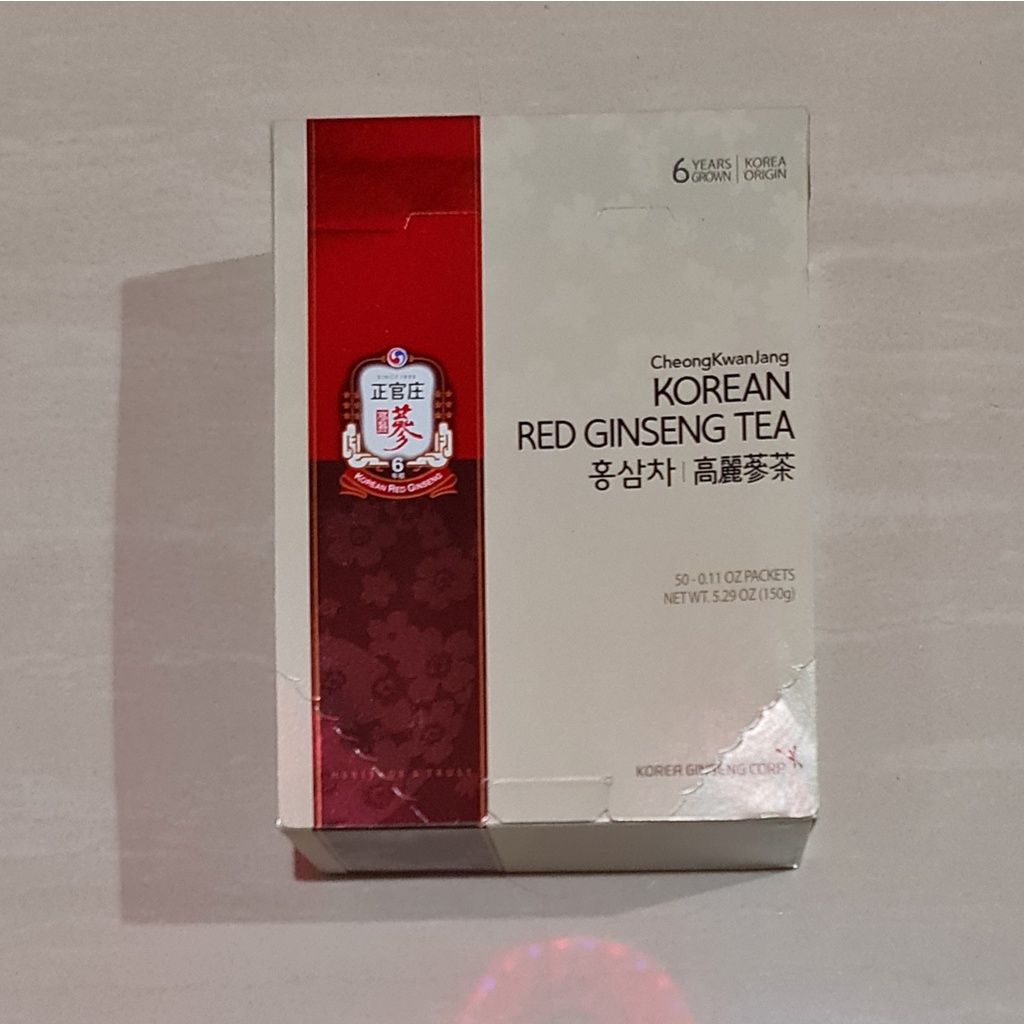 Cheong Kwan Jang Korean Red Ginseng Tea 50 x 3 Gram