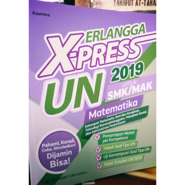 Xpress Un Smk 2019 Matematika Kelompok Pariwisata Administrasi