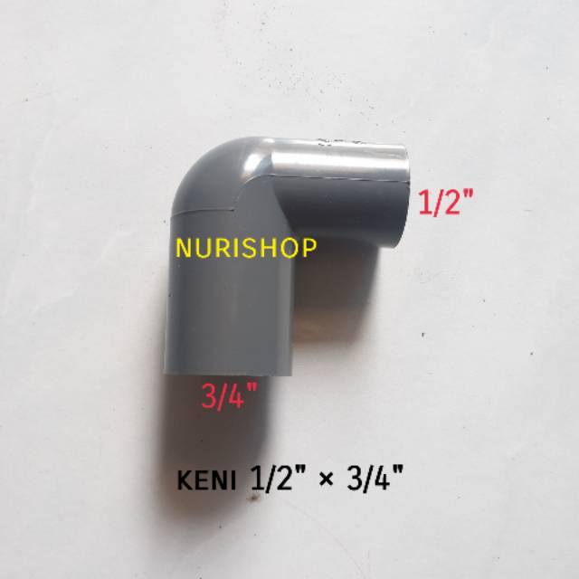 Reducing Elbow 1 2 X 3 4 Verlop Knee Keni Knie Reducer Kenie Pvc Scg Aw 1 2x3 4 1 2 X 3 4 Shopee Indonesia