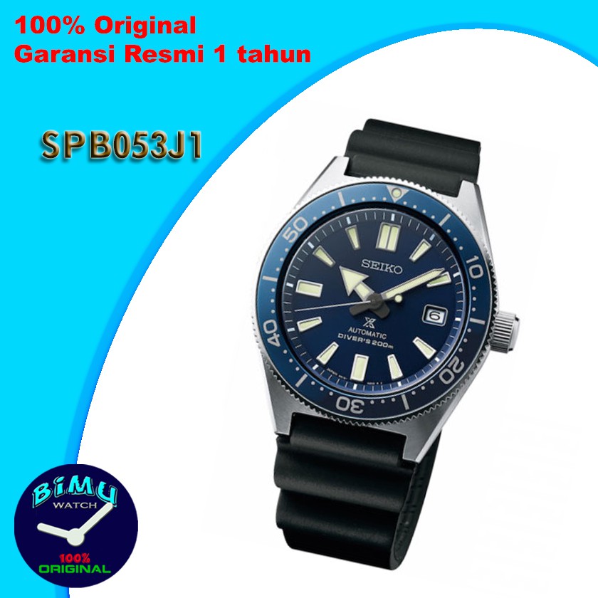 Jam Tangan Seiko Prospex SPB053J1 Diver Blue Dial - Jam Pria SPB053