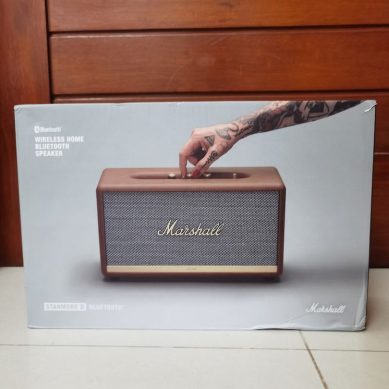 Marshall Stanmore II 2 Bluetooth Wireless Speaker Brown Garansi Resmi