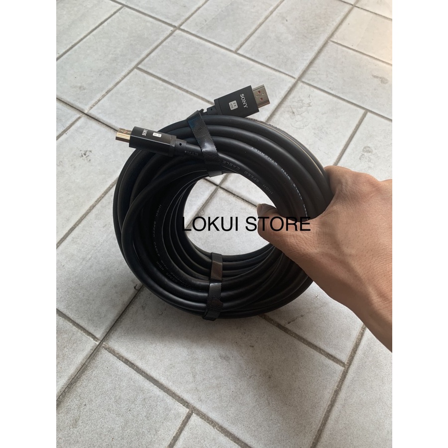 Kabel HDTV SONY High Premium 8K V2.1 15Meter - KABEL HDTV SONY 8K 15M ORIGINAL