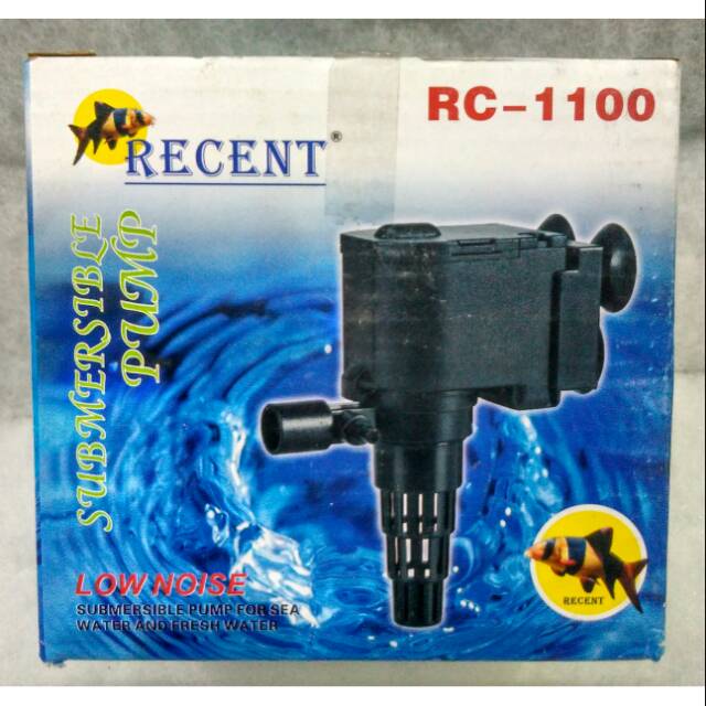 POMPA AQUARIUM KOLAM KECIL RECENT RC 1100