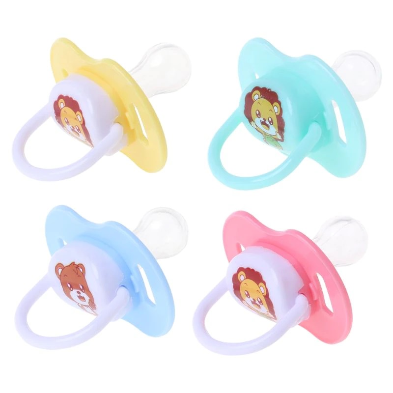 Empeng Dot Bayi Dengan Tutup + Klip Rantai Penjepit Baby Pacifier