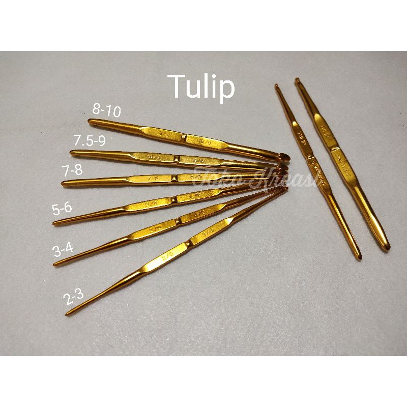 Hook / Hakpen Gold merk Tulip bahan aluminium