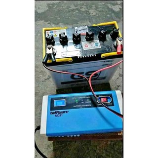 CAS AKI  TRUCK 10A STRONG 12v 24v CHARGER ACCU MOBIL MOTOR  