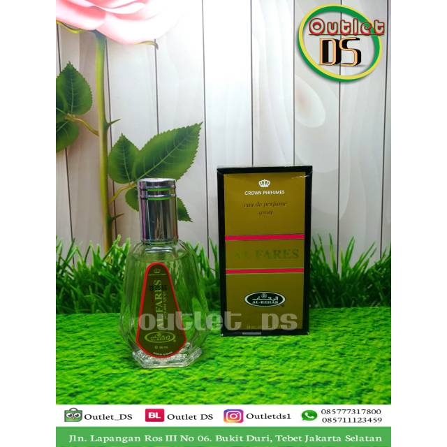 Parfum Al Rehab Spray Al Fares 50ml Original | Alrehab alfares