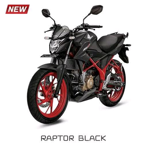 spakbor depan cb 150 R led new k15 920 hitam doff