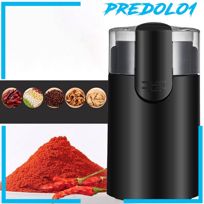 [PREDOLO1] Portable Coffee Grinder Removable Design Mini Blade Grinders for Herbs