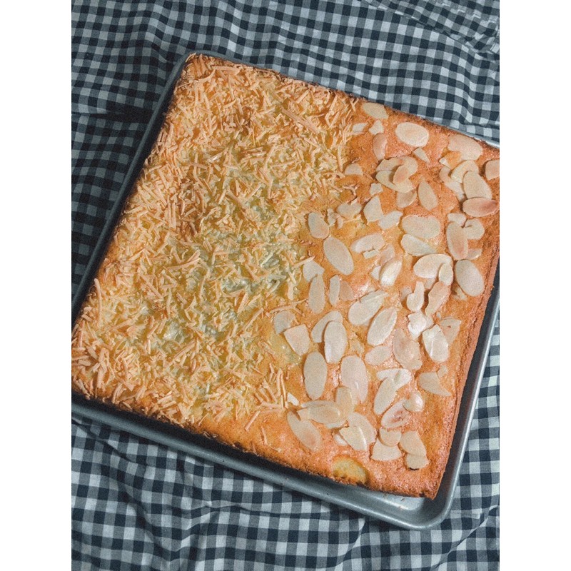 

Bolu kentang premium keju panggang lembut (potato cake)