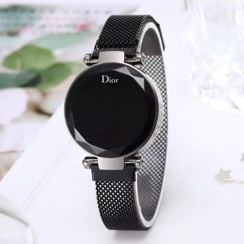 Jam Tangan Wanita Korea D*or LED Digital Touch Watch