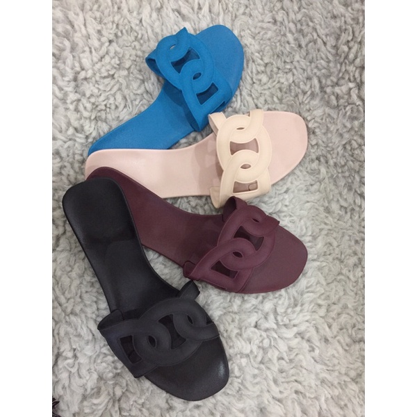 sandal teplek channel import murah