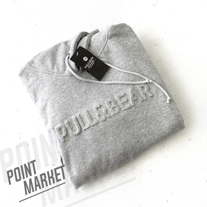 HOODIE PULL&amp;BEAR EMBOSED FULLTAG - SWEATER H&amp;M PREMIUM ORIGINAL