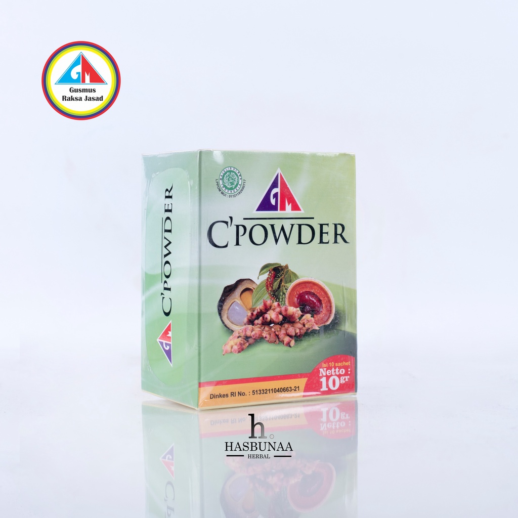 

C Powder Herbal untuk masuk angin / perut kembung