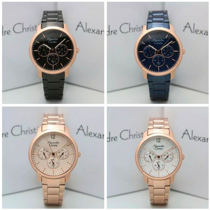 JAM TANGAN WANITA ALEXANDRE CHRISTIE  2875 AC 2875BF Ac 2875 ORIGINAL [ GARANSI RESMI 1 TAHUN ]