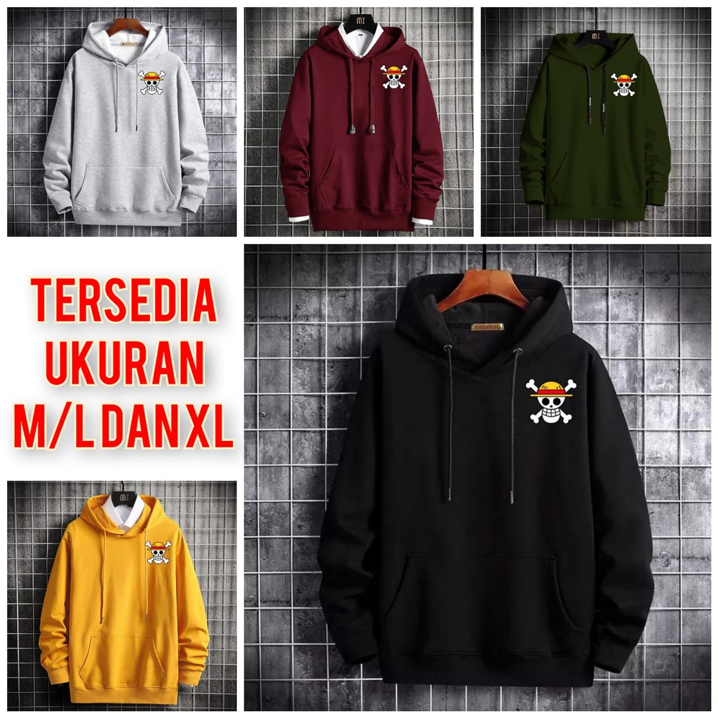 Bisa COD / Asgard777 - Hoodie LUFFY / Hoodie cowok / Hoodie pria / hodie / sweater / sweater pria / sweater polos