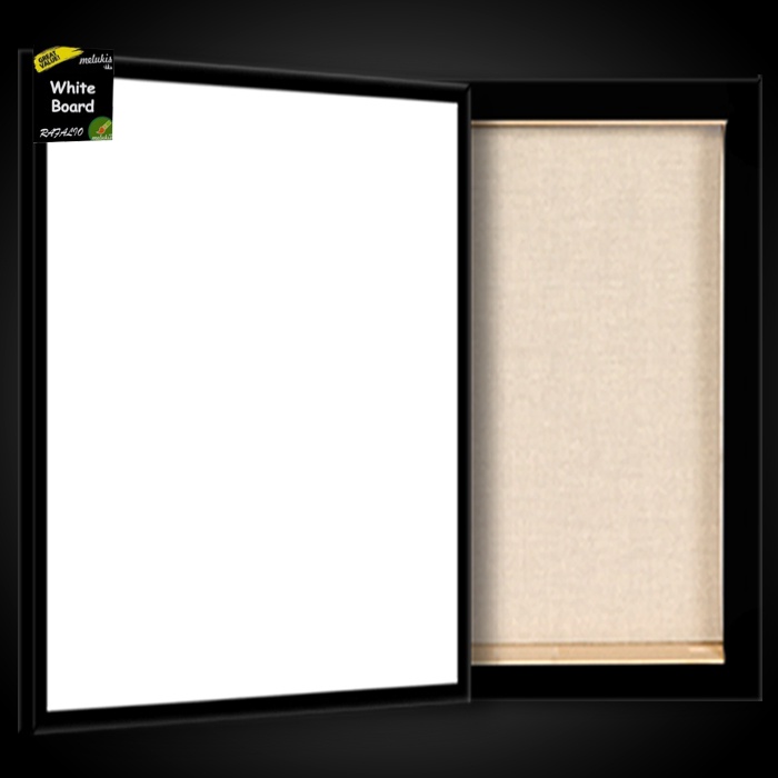 

White Board Melamin Papan Tulis Putih By Ravalio 80x150 cm