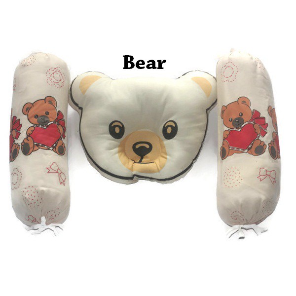 CHIBON BANTAL GULING BAYI SET KARAKTER 3IN1 Motif: Bear