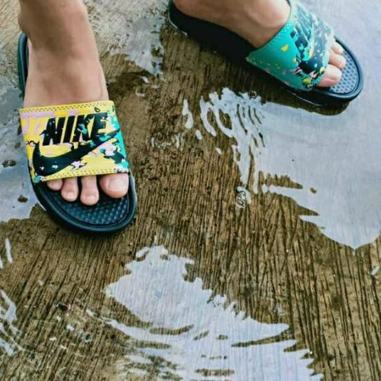 *-66 SANDAL NIKE BENASSI SWOOSH FLIP FLOP PREMIUM IMPORT VIETNAM NIKE BENASSI MURAH "