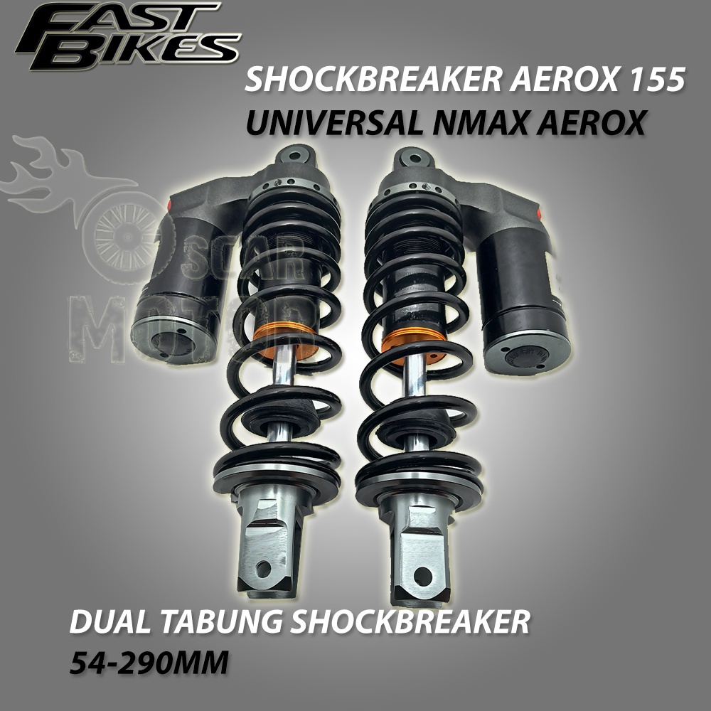 FASTBIKES SHOCKBREAKER AEROX155 NMAX NVX DUAL TABUNG ATAS NEW SHOCKPER motor