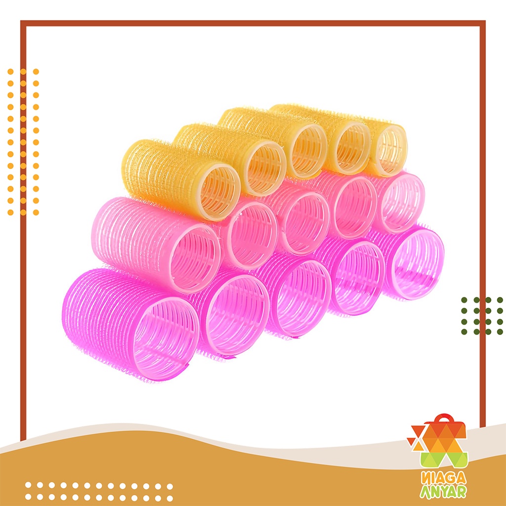 NA Roll Rambut Keriting Satuan / Gulungan Rambut Satuan / Hair Curler Curly-1