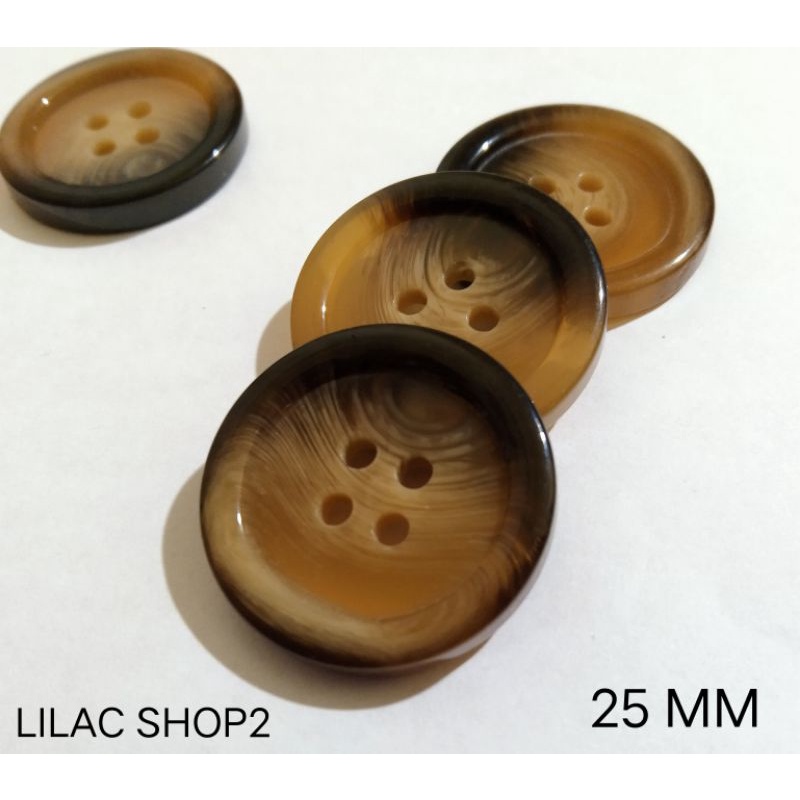 (12 BIJI) KANCING JAS MACAN 13 MM- 25 MM