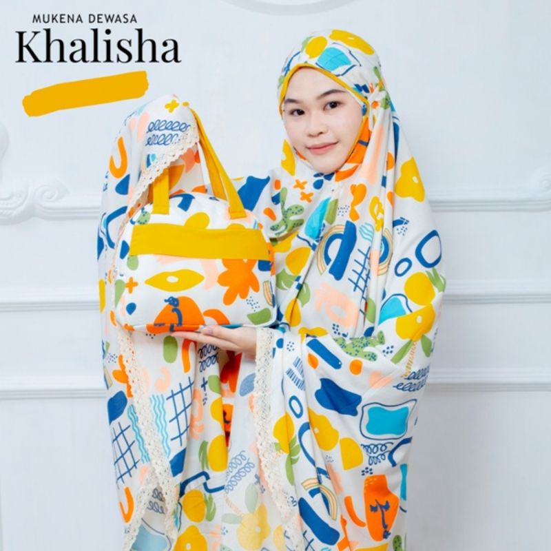 Mukena couple anak &amp; dewasa bahan rayon premium moza/mukena atasan + bawahan