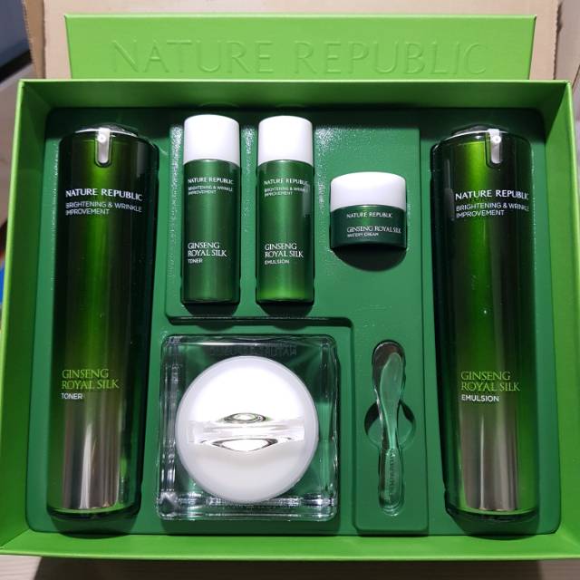 NATURE REPUBLIC GINSENG ROYAL SILK SPECIAL CARE SET