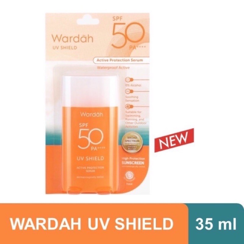 Wardah Uv Shield Active Protection Serum Spf 50 Pa+