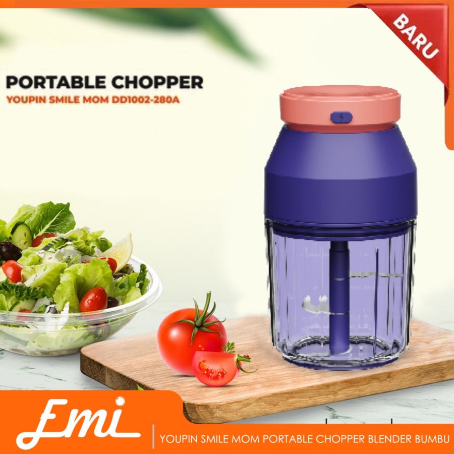 Youpin Smile Mom Portable Chopper Blender Bumbu DD1002