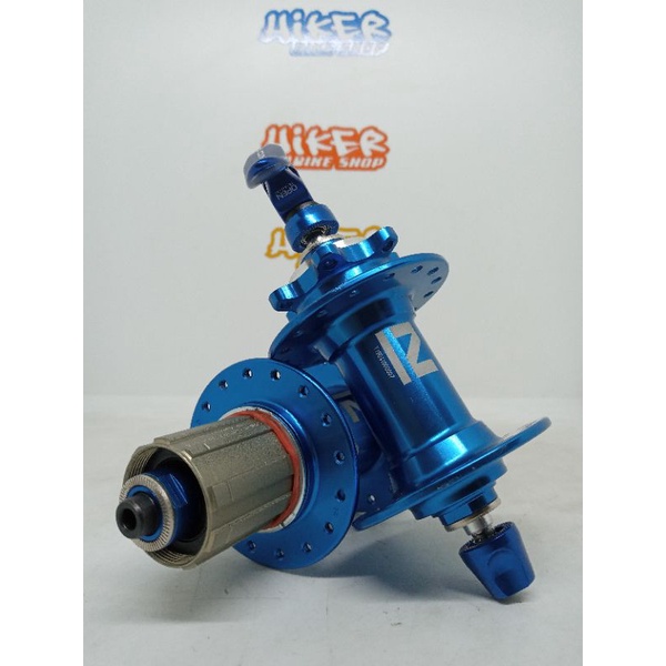 hubfreehub mtb seli NOVATEC 32HOLE BLUE sixbolt kondisi baru