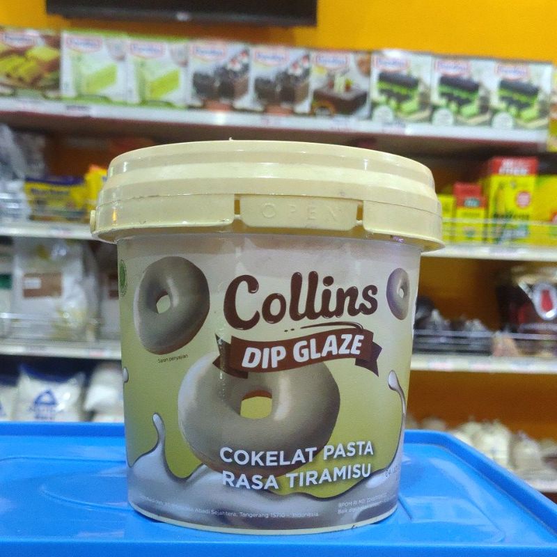 

Collins Dip Glaze Rasa Tiramisu
