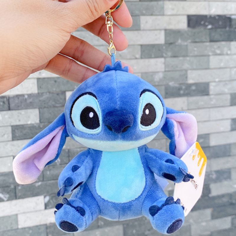 Disney Stitch Plush Toy Lilo &amp; Stitch Cartoon Stuffed Soft Stitch Stress Relief Doll Car Pillow Comforting Toy Kids Xmas Gift