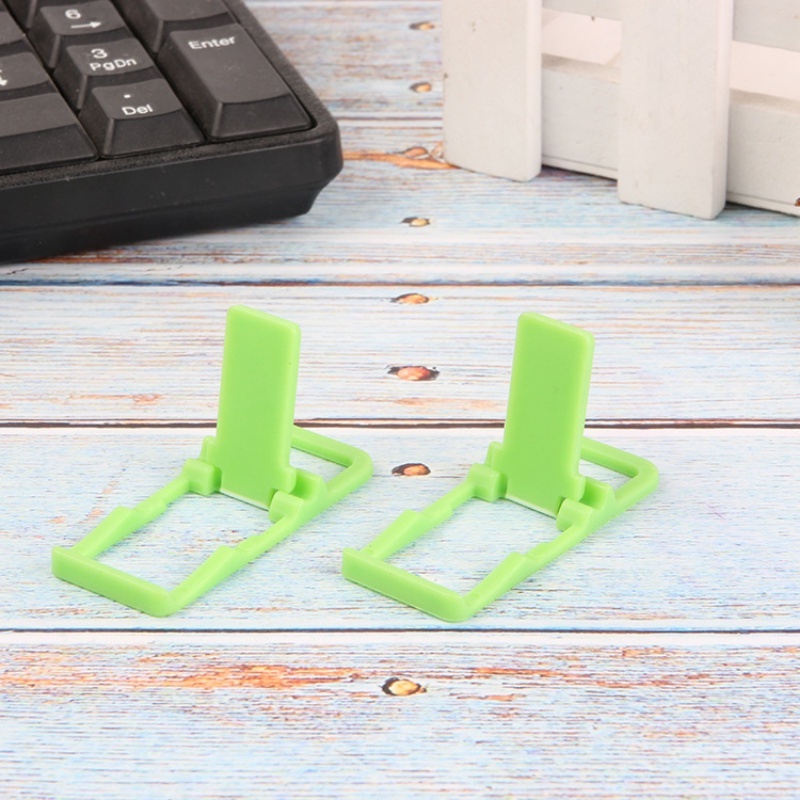 Bracket Lipat Mini Portable Bahan Plastik Warna-Warni Untuk Smartphone Universal