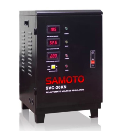 VOLTAGE STABILIZER SMT20000 AVR SAMOTO 20KVA/SAMOTO 20000VA 1PHASE