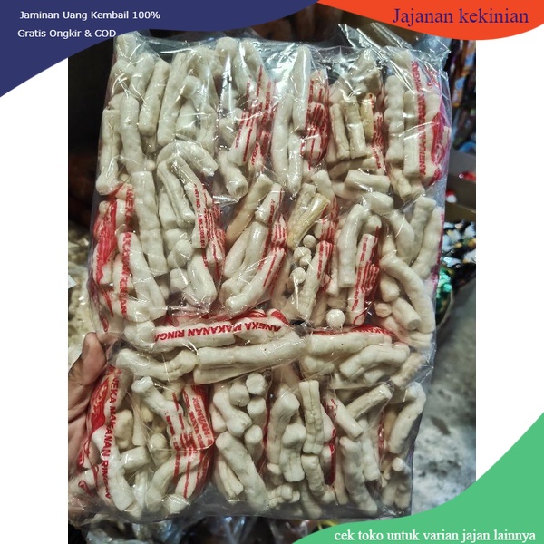 

krupuk ikan isi 20pcs-keripik -makanan ringan -camilan-aneka snack-krupuk tengiri