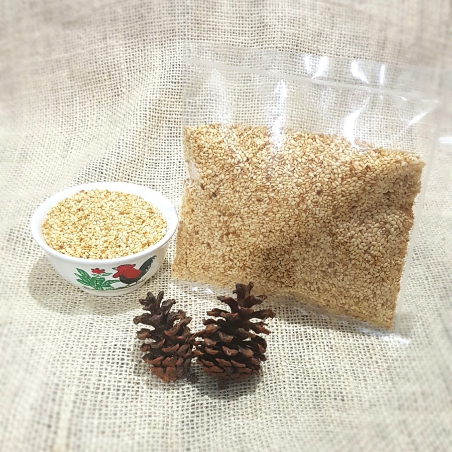 

roasted sesame seed | biji wijen sangrai panggang berkualitas nikmat