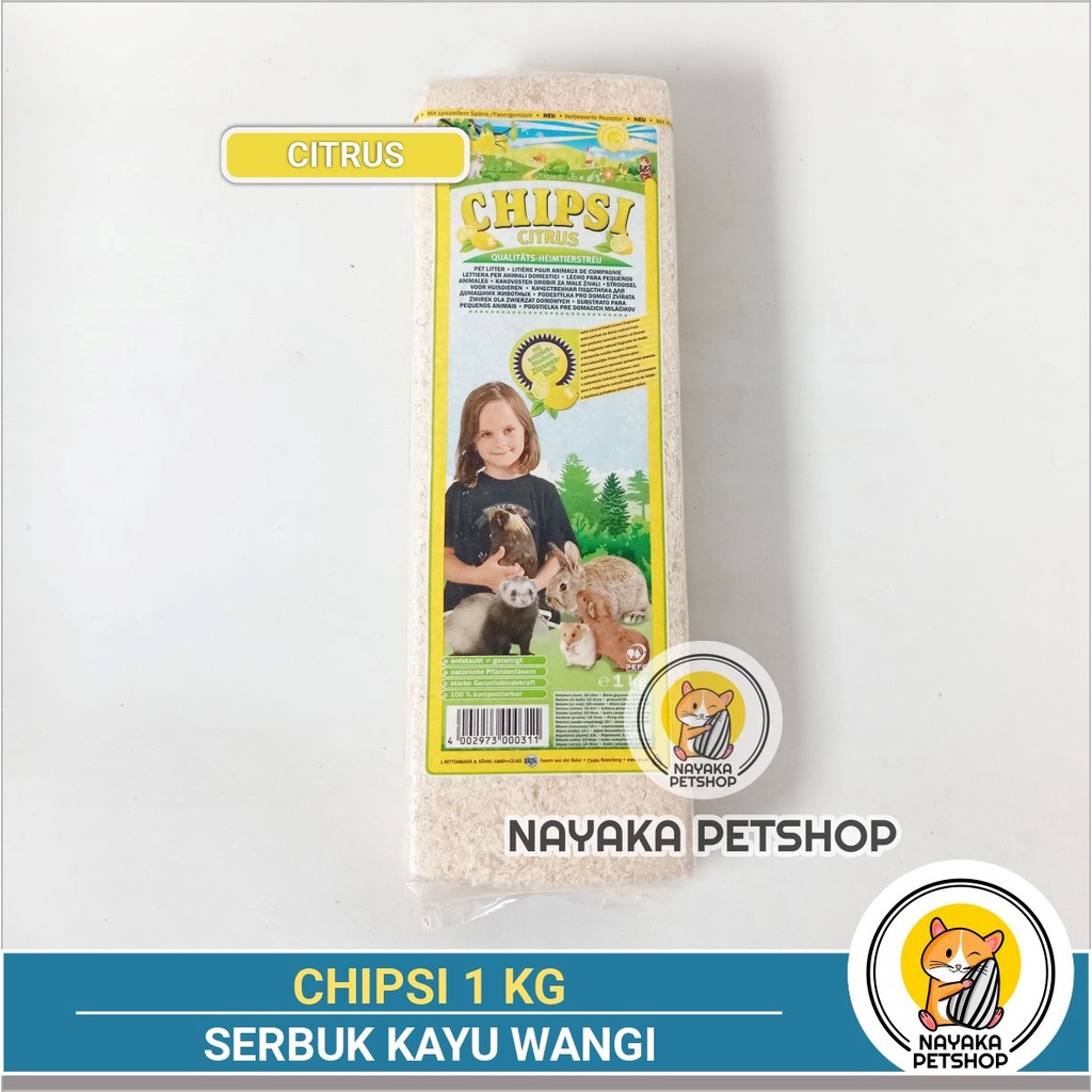 Chipsi 1 Kg Serbuk Kayu Hamster Wangi Buah Apel Jeruk Strawberry Serutan Pet Bedding Alas Kandang Marmut Kelinci Landak Tupai Gerbil Hewan