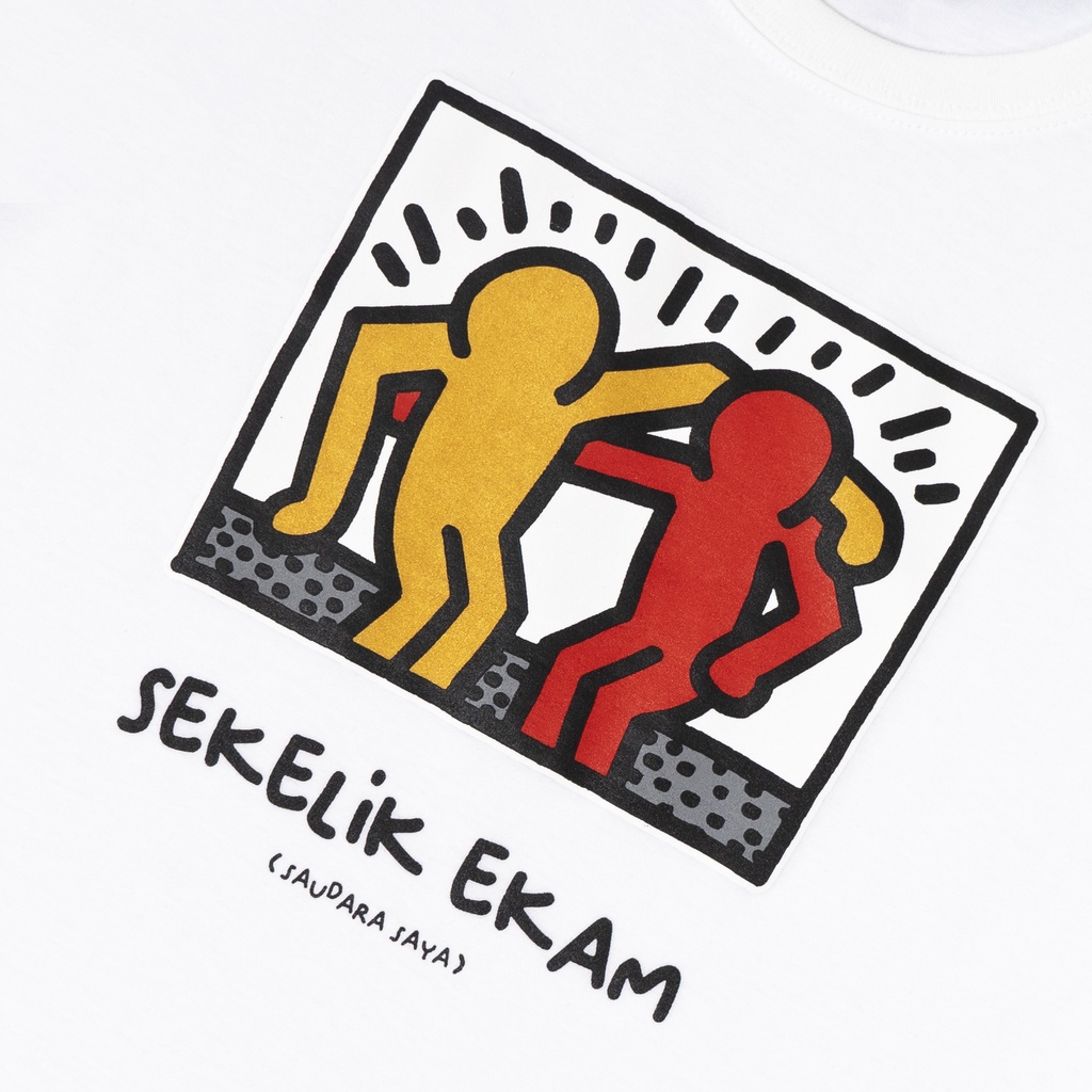 KAWAY T-SHIRT ANAK SEKELIK KIDS WHITE