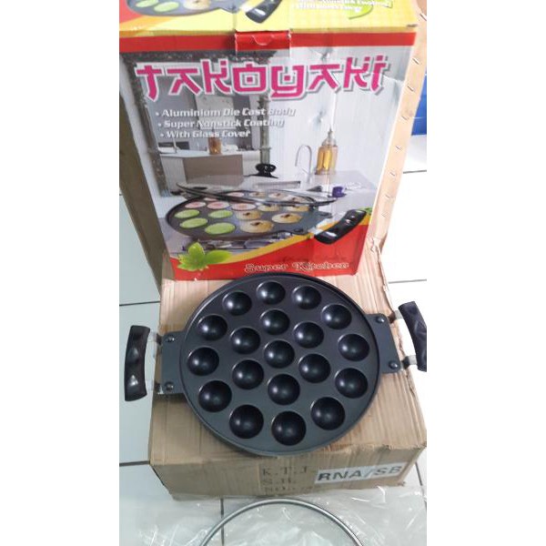 cetakan takoyaki 19 lubang