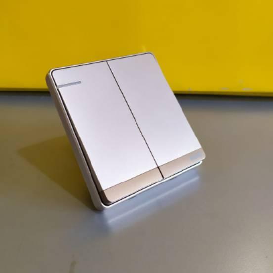 ♣ Saklar seri Nero decora gold / saklar Nero 2 gang decora ☼