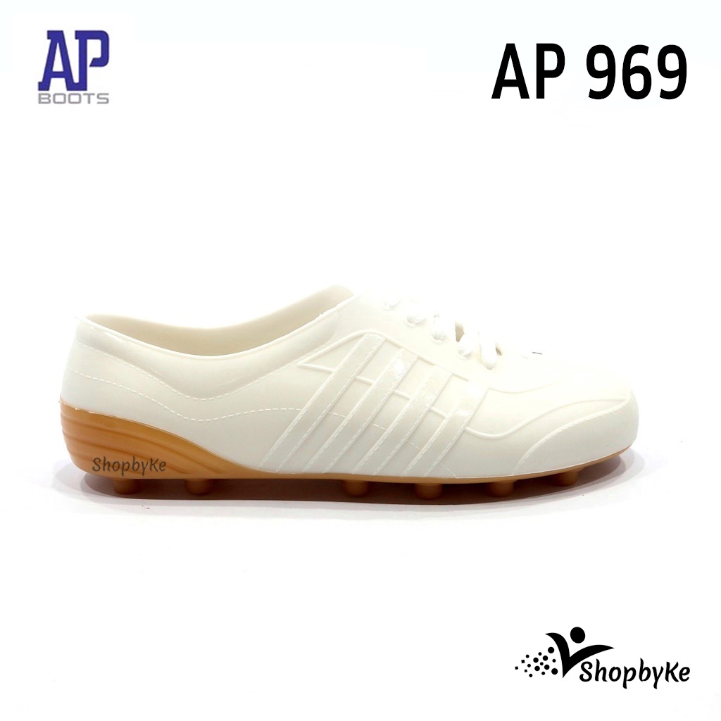 Sepatu Karet merk AP Boots Multi Fungsi- AP PUL BOLA 969 HITAM- AP PUL BOLA 969 PUTIH -  AP Boot SEPATU PETANI &amp; BERKEBUN